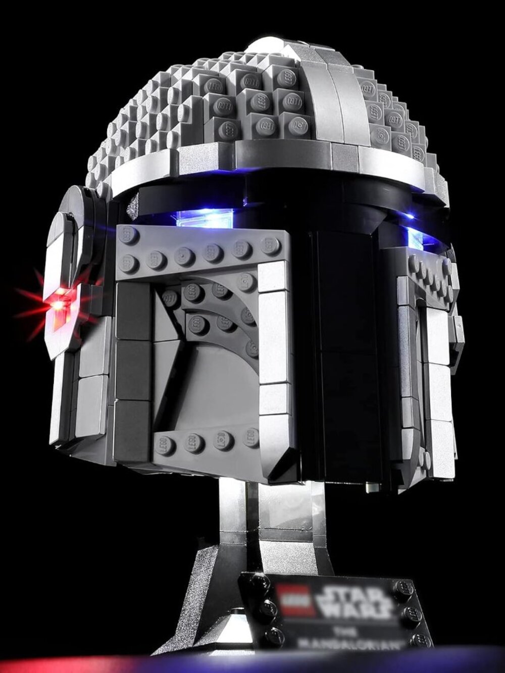 BRIKSMAX 2.0 Lighting Kit Compatible with LEGO Star Wars The Mandalorian Helmet